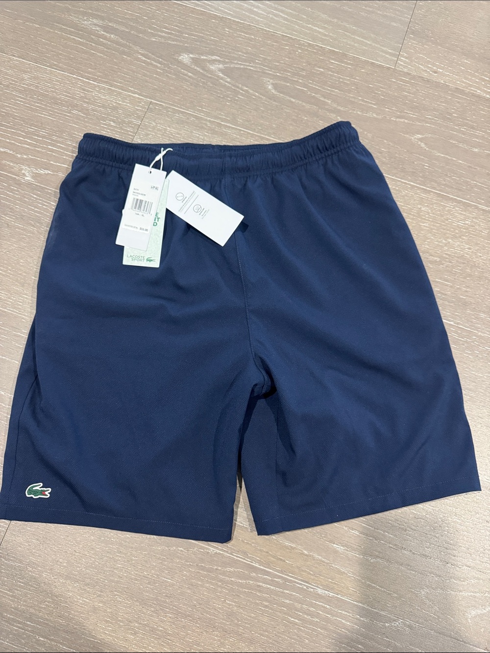 Lacoste Navy Blue Boys' Athletic Shorts